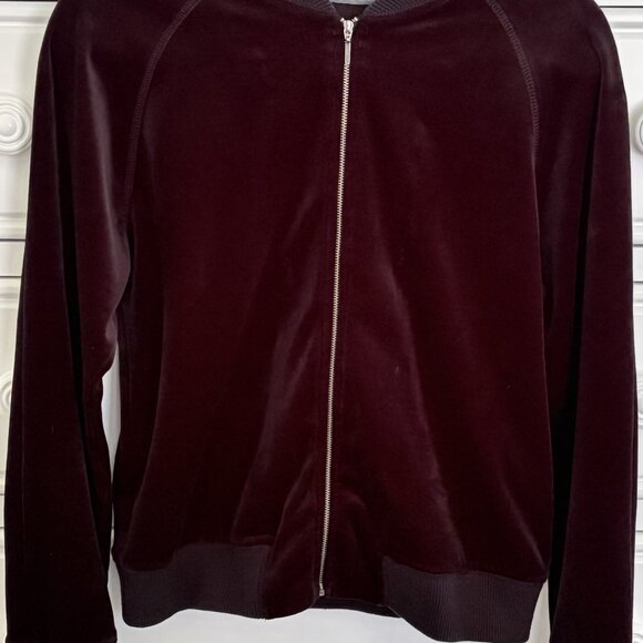 BLACK August Silk Logic Velour Dragon Jacket – Size M - FREE SHIPPING! - Picture 2 of 3